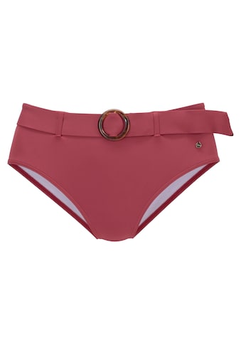 s.Oliver Highwaist-Bikini-Hose »Rome«, mit abnehmbarem Gürtel kaufen