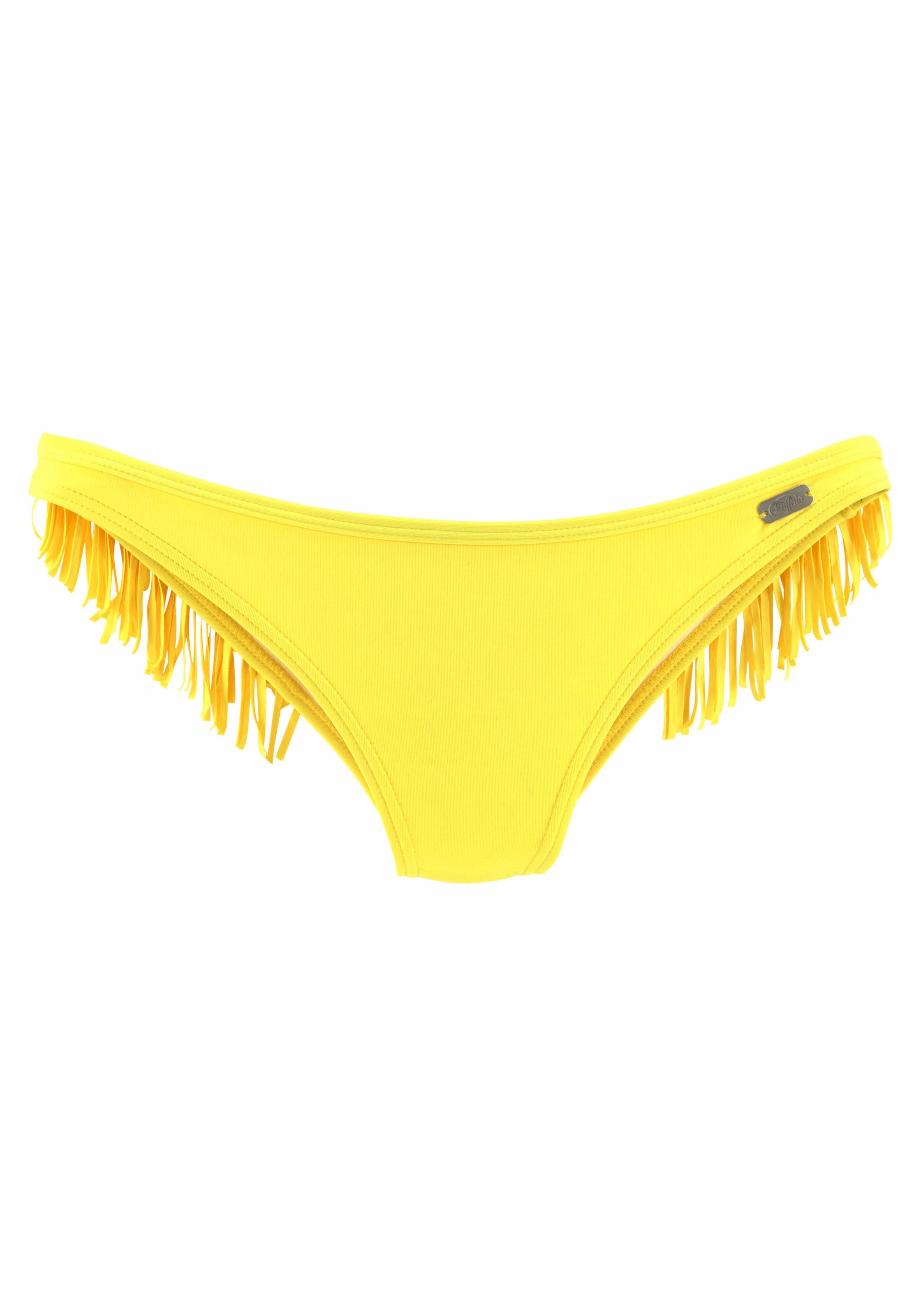 Buffalo Bikini-Hose »Happy«, in Fransen Brasilien-Form mit knapper bestellen