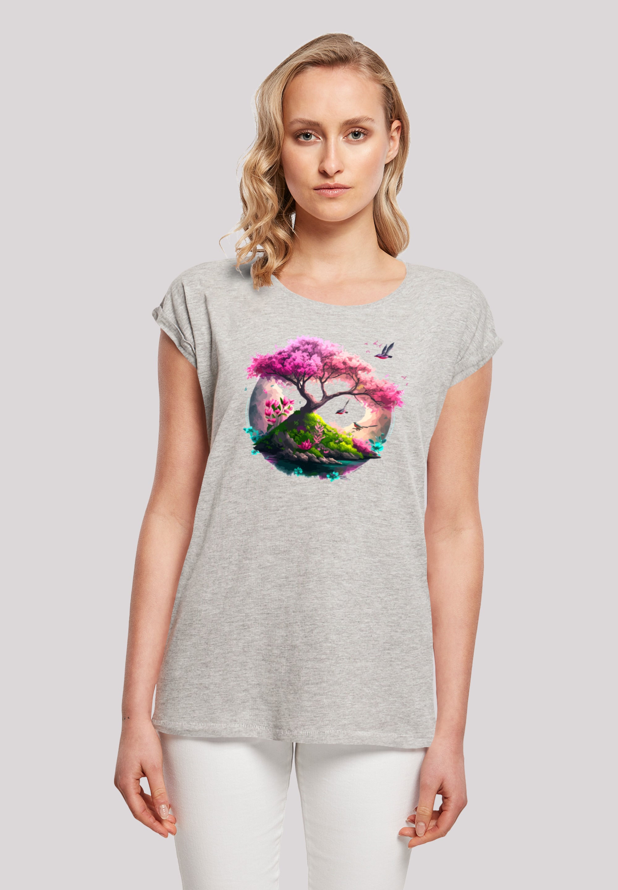 T-Shirt bestellen »Kirschblüten Print F4NT4STIC Baum«,