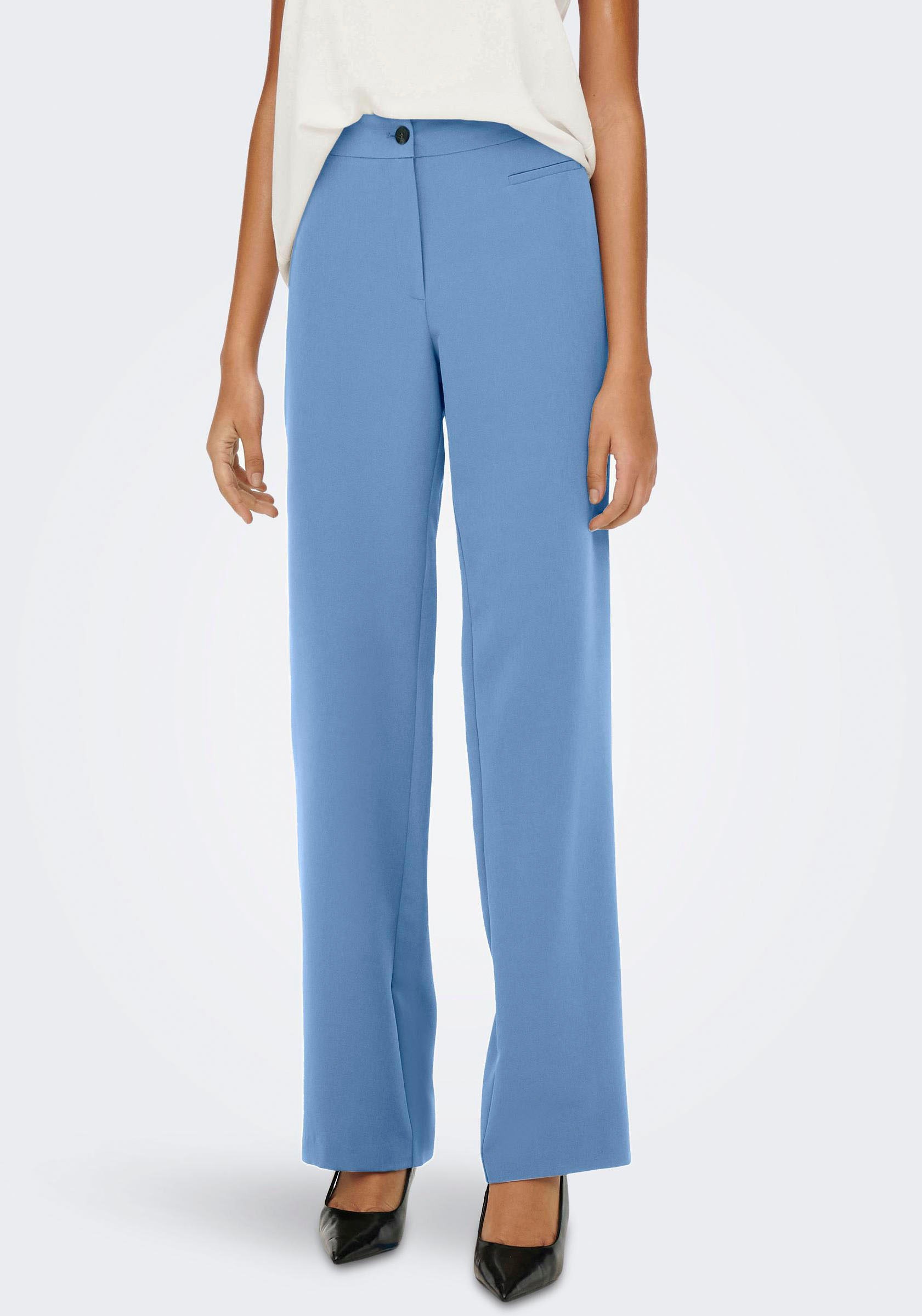 only -  Anzughose "ONLLANA-BERRY MID STRAIGHT PANT TLR NOOS"
