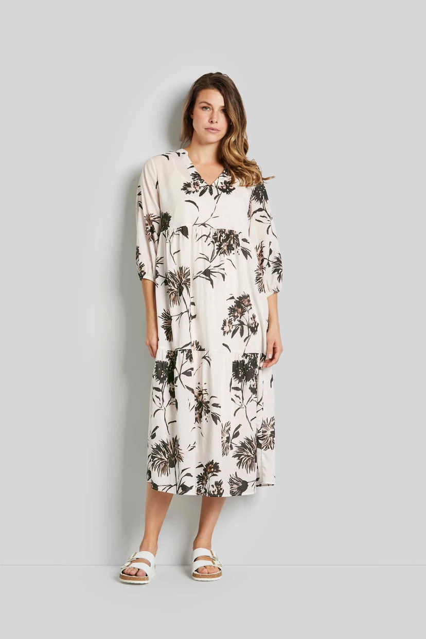 Saint Tropez Sommerkleid »EdaSZ Dress«, mit Volant und 3/4 Ärmel kaufen |  I\'m walking | Sommerkleider