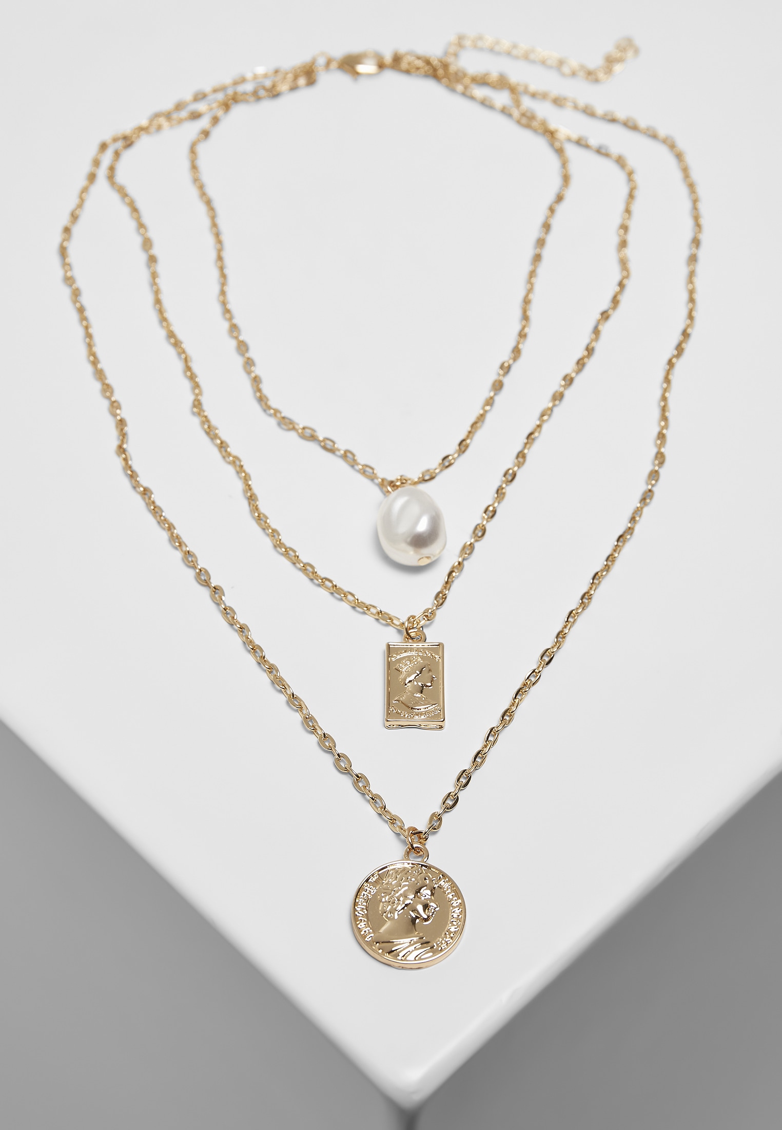 kaufen Pearl »Accessoires Layering online I\'m | Edelstahlkette Basic URBAN Necklace« walking CLASSICS