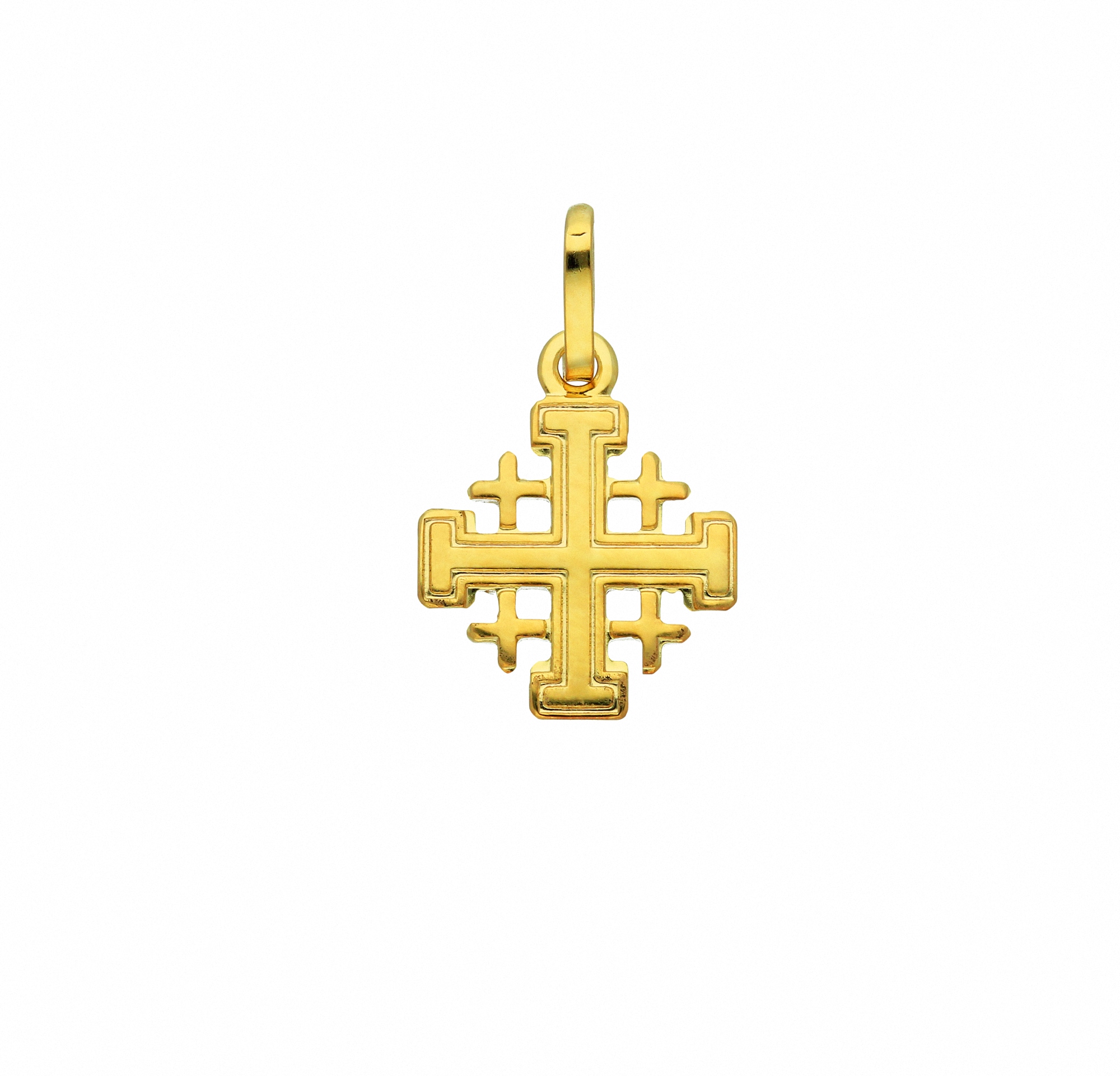 Adelia´s Kette mit Anhänger »585 Gold Kreuz Anhänger Jerusalem«, Schmuckset  - Set mit Halskette kaufen | I\'m walking