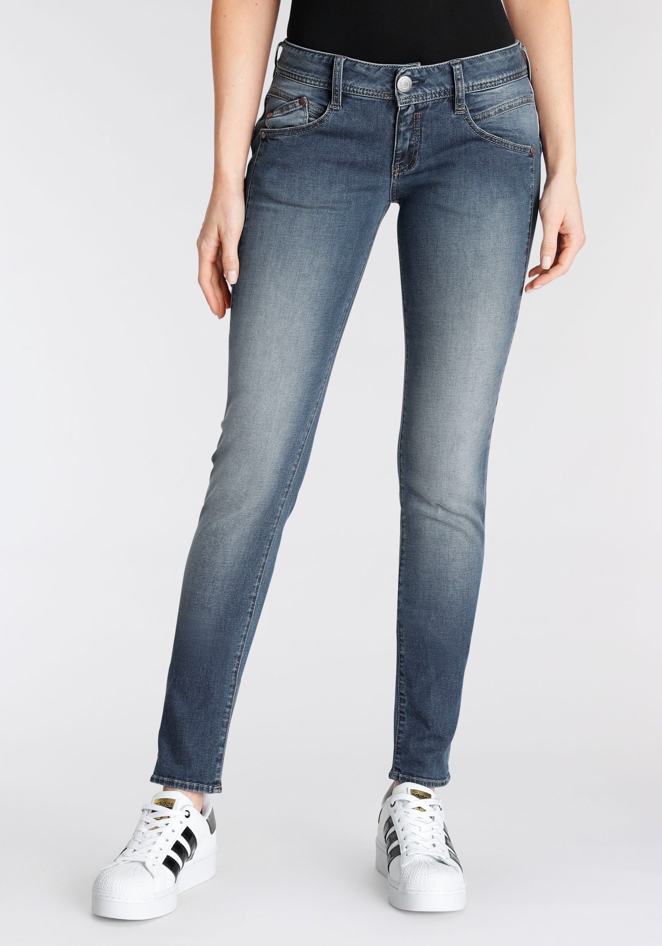 Herrlicher Slim-fit-Jeans kaufen dank Technology »Gila Denim«, Slim Kitotex umweltfreundlich Organic