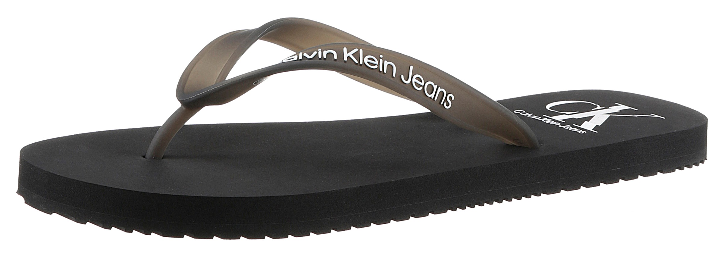 Calvin Klein Jeans Zehentrenner mit Logoschriftzug