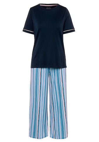 seidensticker Pyjama, mit gestreifter Caprihose kaufen