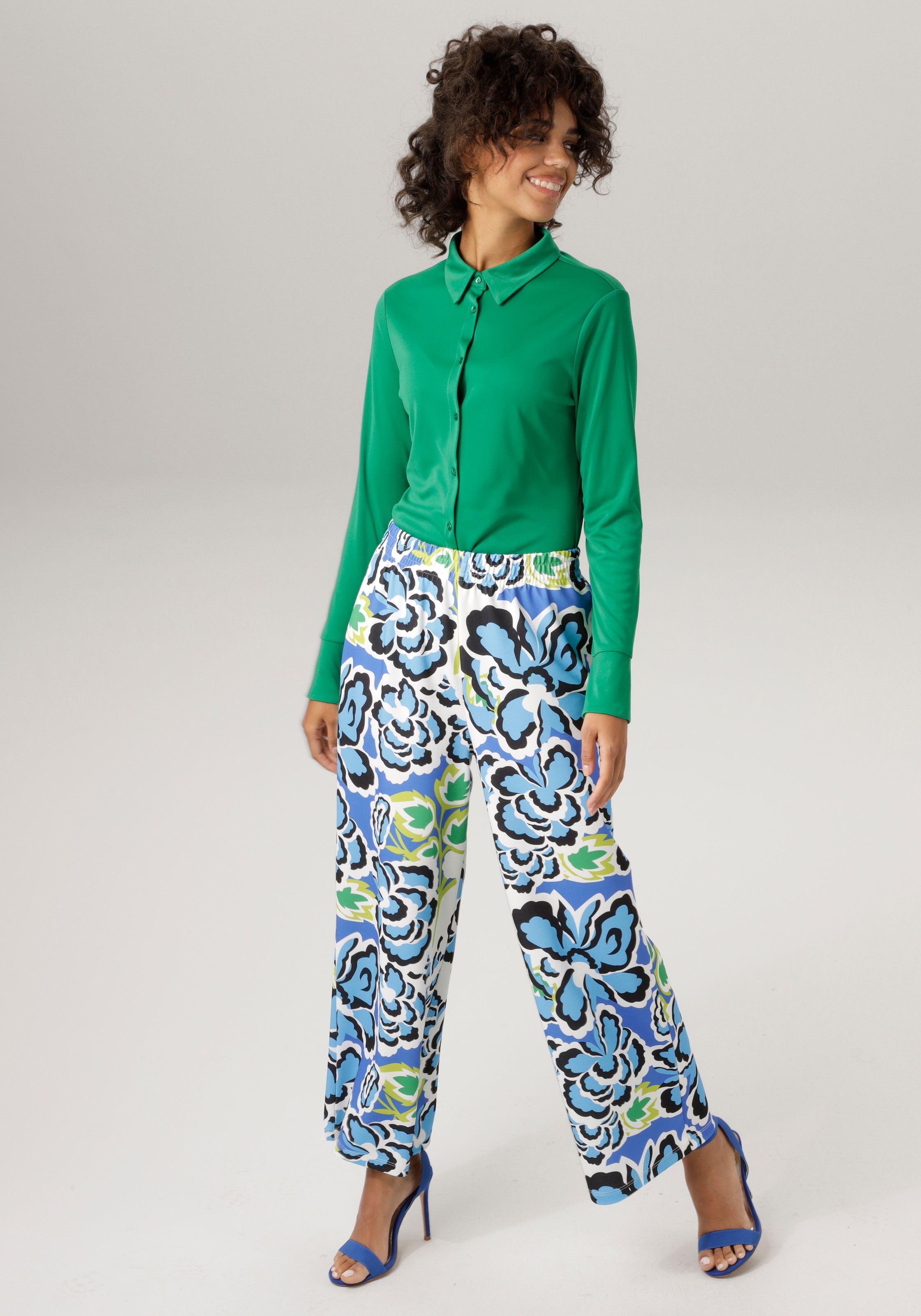 Aniston CASUAL Hemdbluse, in walking strukturierter | Jersey-Crepé-Qualität bestellen I\'m