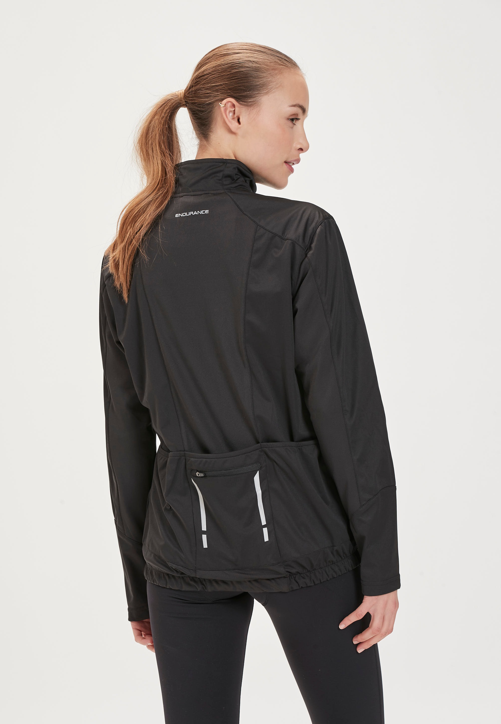 ENDURANCE Fahrradjacke »ZIVA W Membrane Bike L/S Jacket«, mit reflektierenden Details