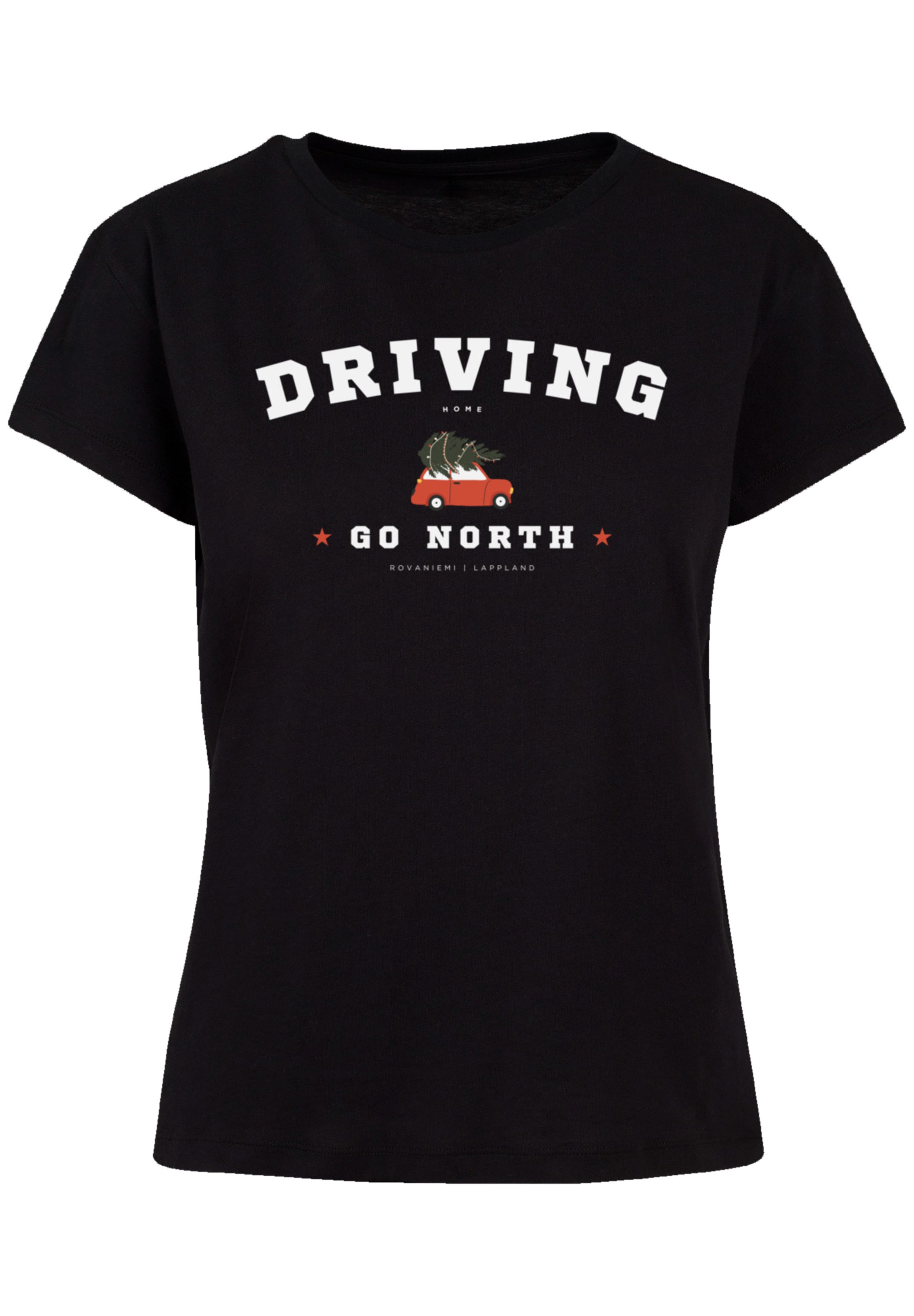 F4NT4STIC T-Shirt »Driving Home kaufen | Weihnachten, walking online Geschenk, Weihnachten«, I\'m Logo