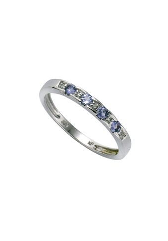 Diamonds by Ellen K. Fingerring »333/- Weißgold Tansanit Diamant 0,025ct.« kaufen