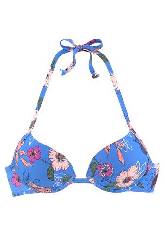 s.Oliver Push-Up-Bikini-Top »Maya«, mit floralem Design kaufen