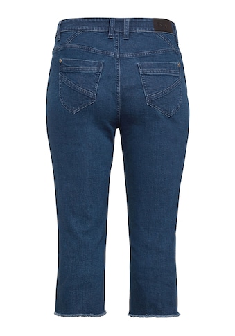 Sheego 3/4-Jeans »Jeans«, mit Fransen am Saum kaufen