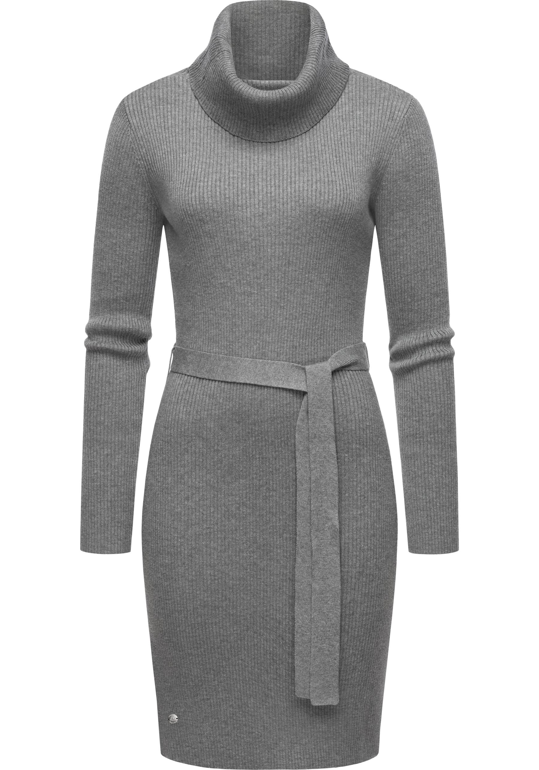 breitem »Miyya«, warmes Sweatkleid Winterkleid kaufen mit Rollkragen Ragwear
