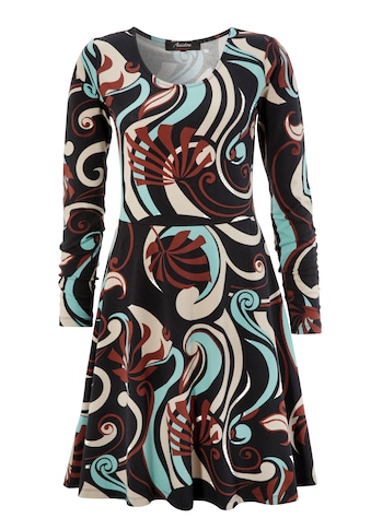Aniston CASUAL Jerseykleid, im Retro-Dessin bedruckt - NEUE KOLLEKTION kaufen