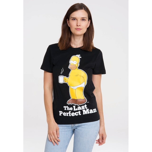 LOGOSHIRT T-Shirt »Simpsons - Homer Simpson«, mit lizenziertem Print online  | I\'m walking