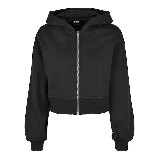 URBAN CLASSICS Sweatjacke »Damen Ladies Short Oversized Zip Jacket«, (1 tlg.)  online kaufen | I'm walking