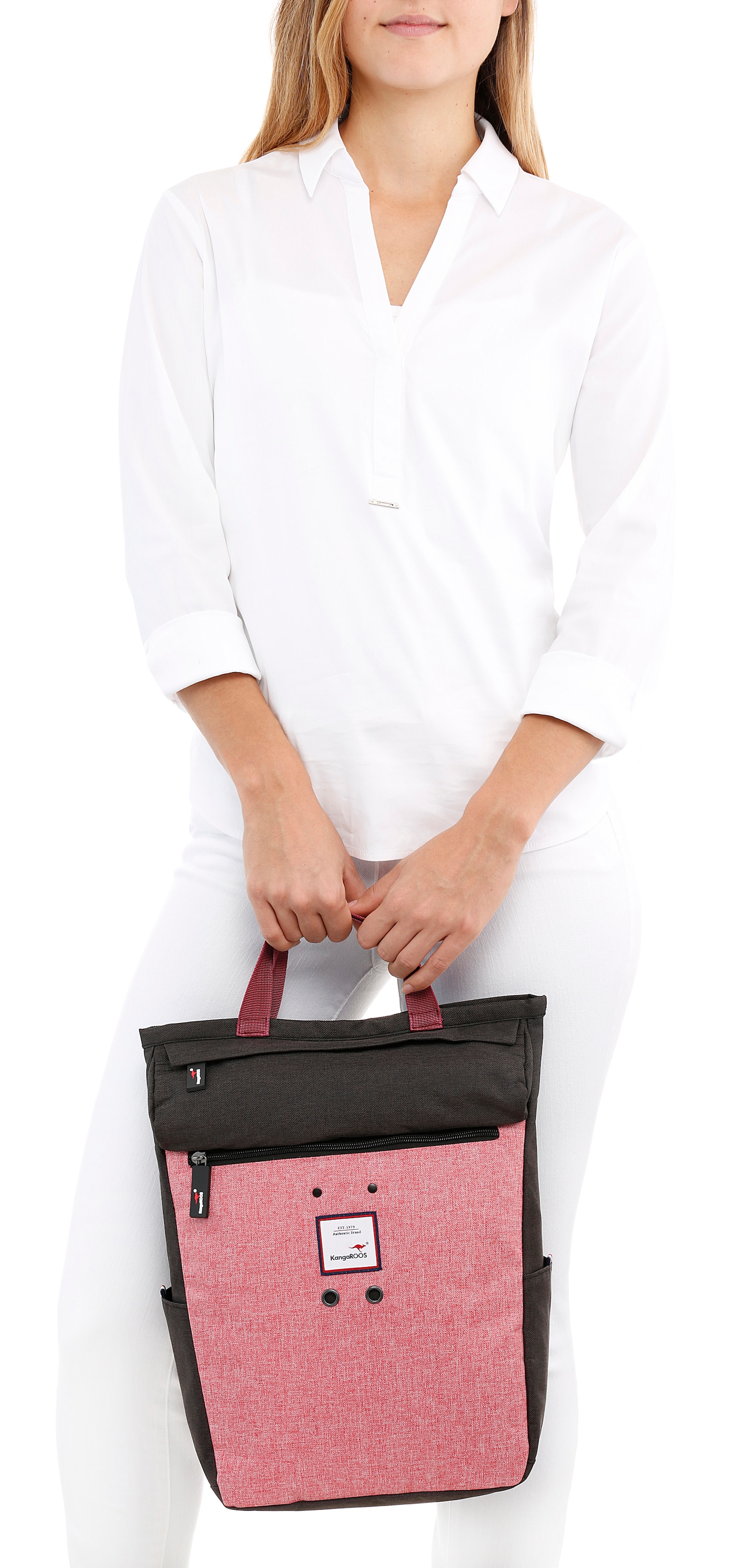 KangaROOS Cityrucksack, kann auch als Tasche getragen werden online kaufen  | I\'m walking