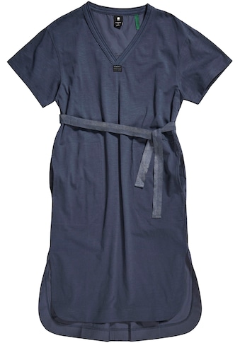 G-Star RAW Shirtkleid »Kleid Fabric mix belt dress s\s«, mit passenden Bindeband in... kaufen