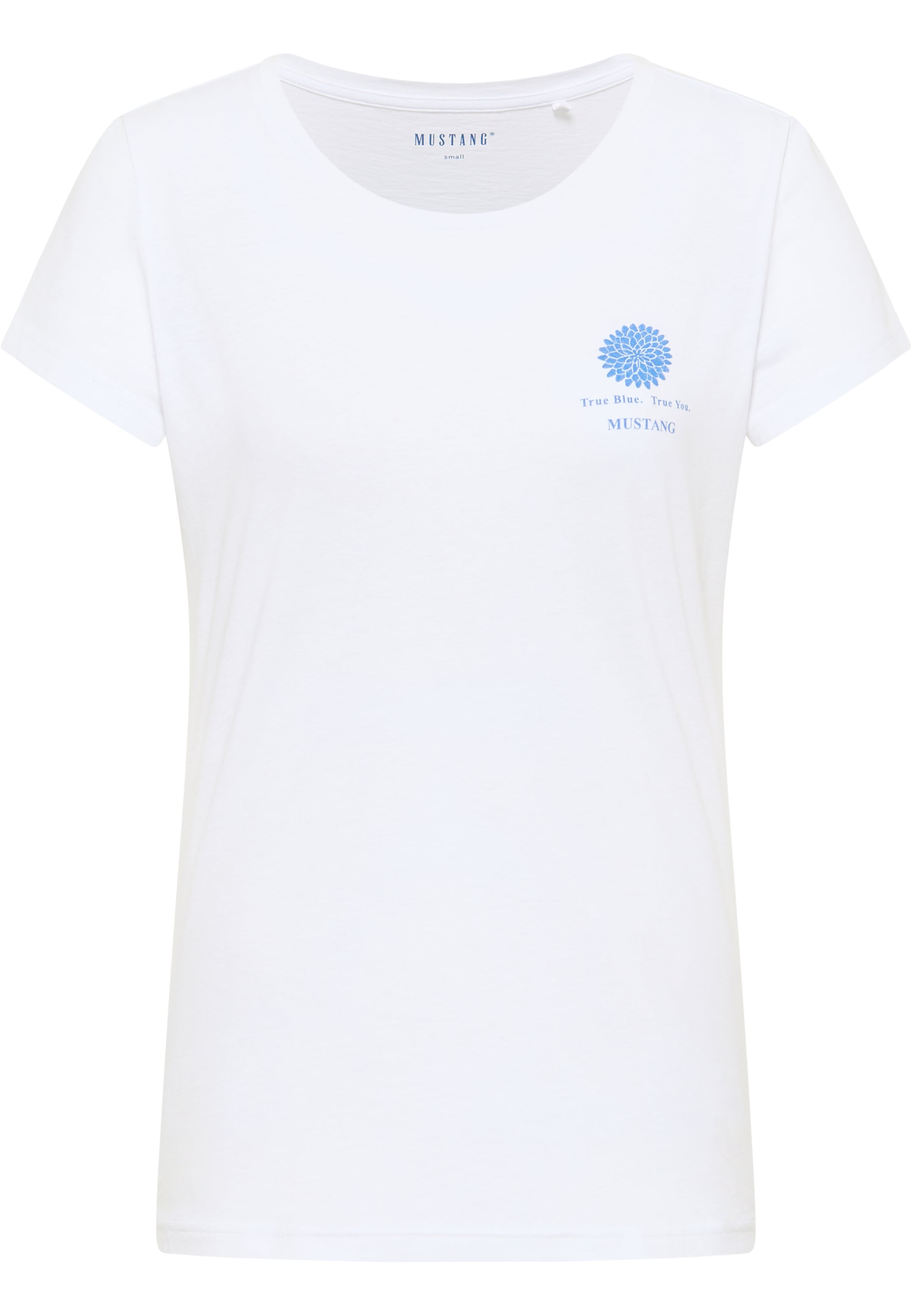 C »Style bestellen Chestprint« Alexia T-Shirt MUSTANG