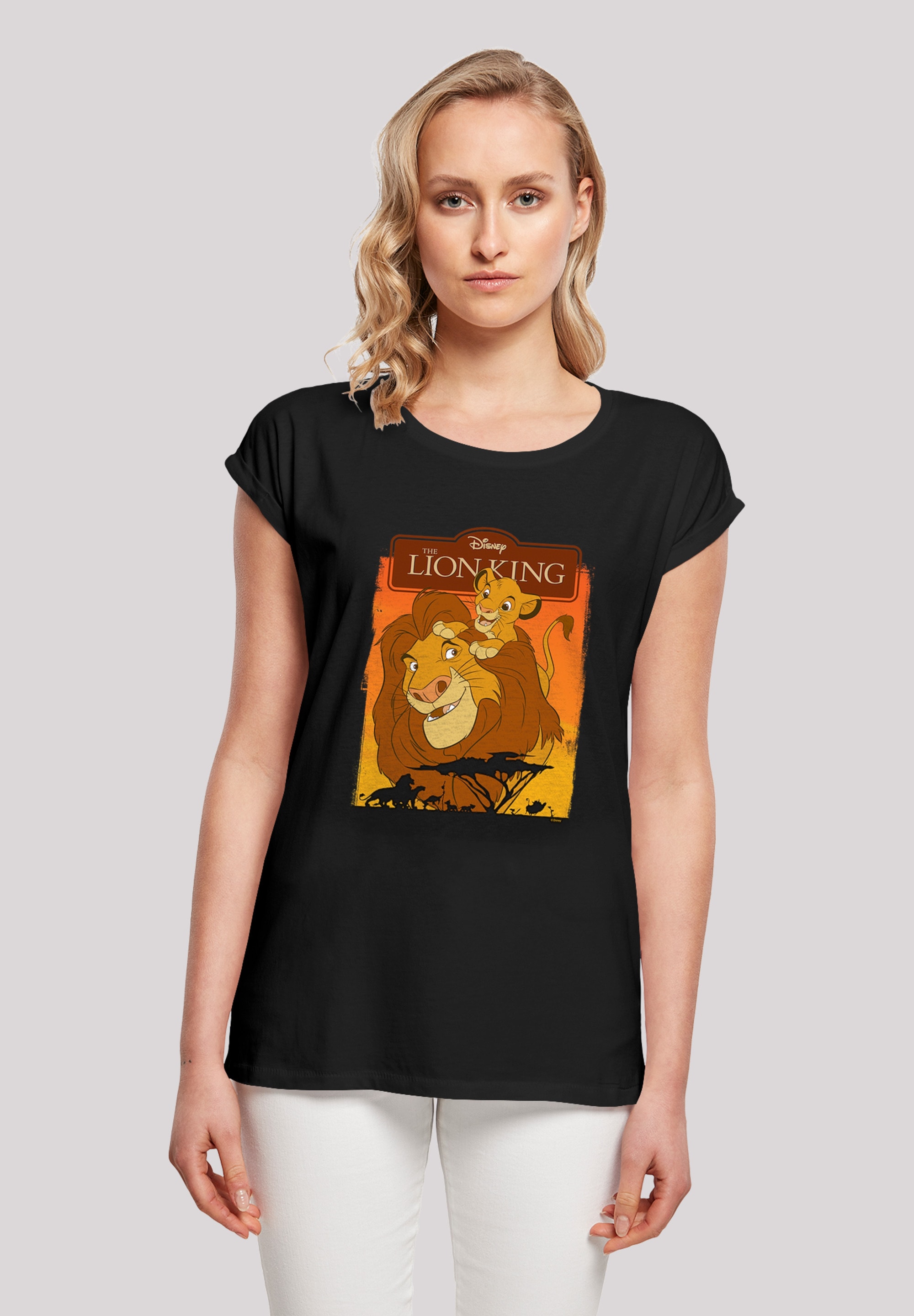 Simba Mufasa\'«, Print T-Shirt | walking bestellen F4NT4STIC der und »König Löwen I\'m