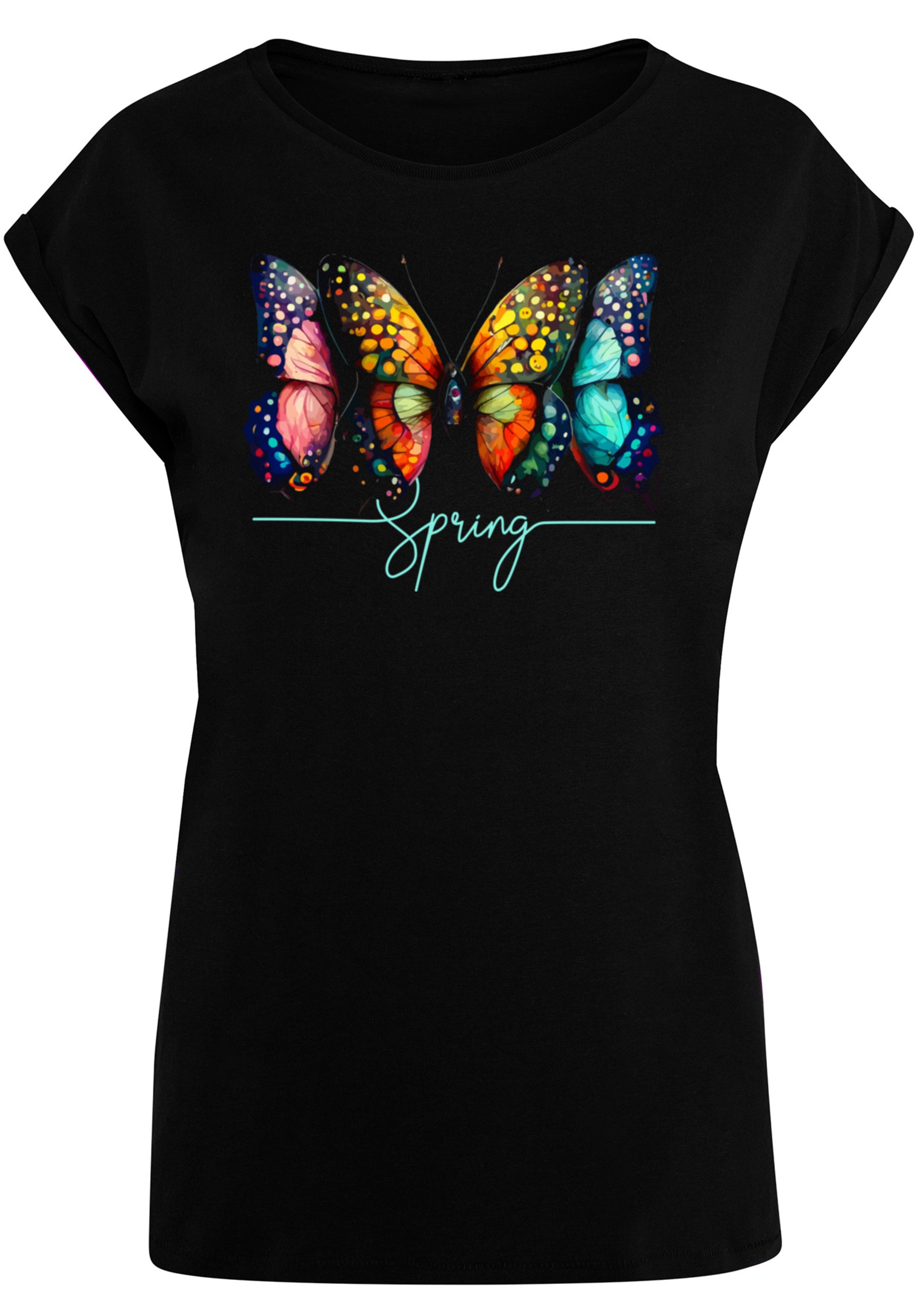 F4NT4STIC T-Shirt »Schmetterling Illusion«, Print shoppen | I'm walking