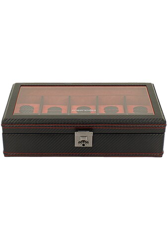Friedrich23 Uhrenbox »Carbon, 32048-2«, (11 St.), Glasdeckel, erweiterungsfähig kaufen