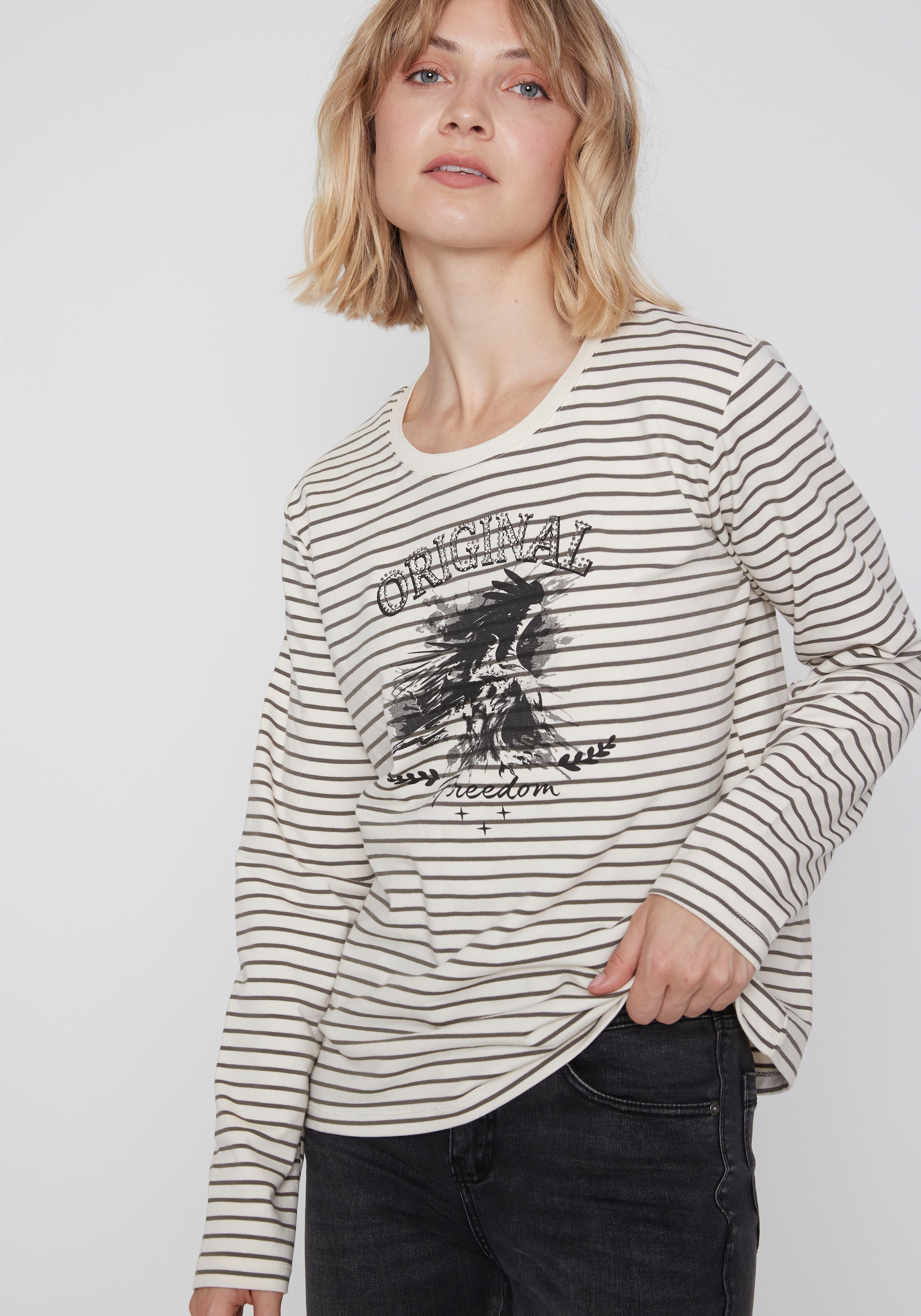 ZABAIONE Sweatshirt »Shirt I\'m kaufen Ma44la« | walking online