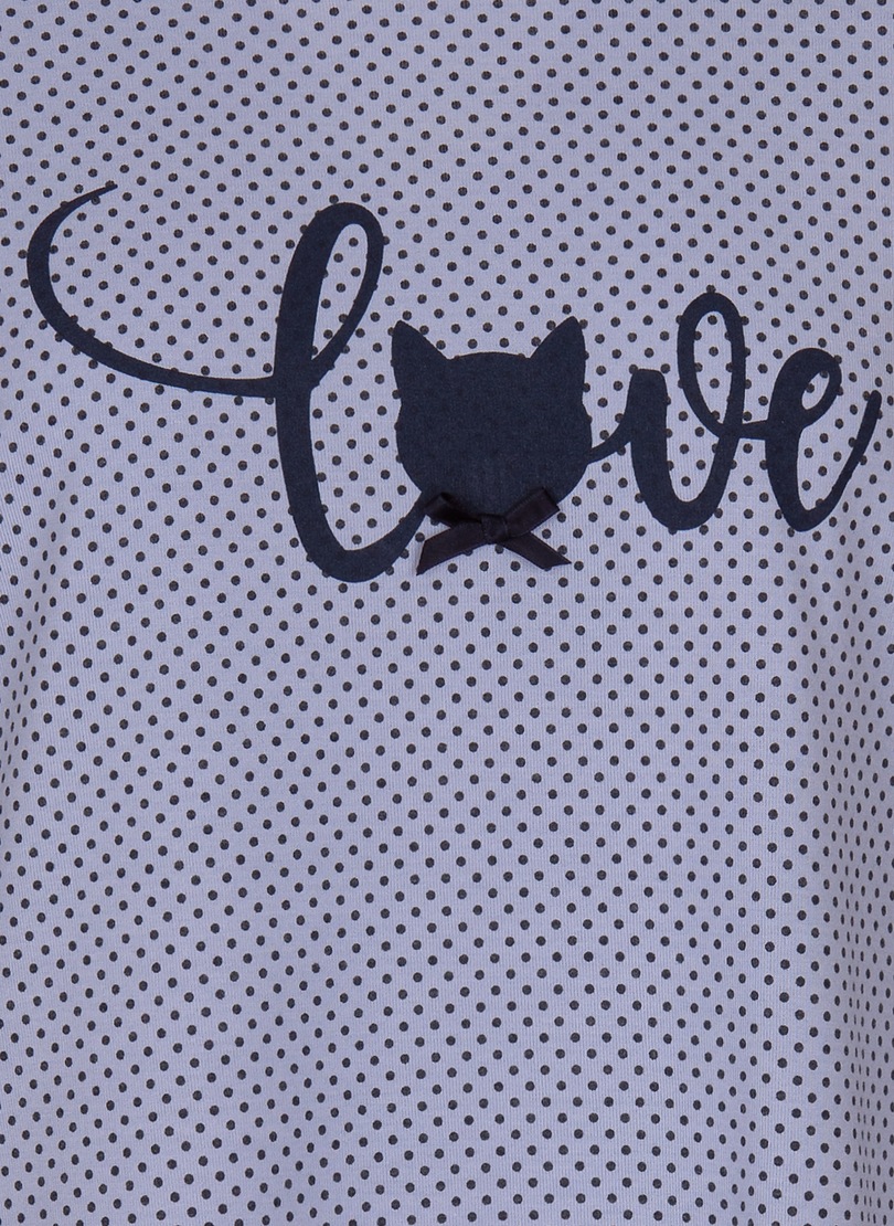 auf für Rechnung »TRIGEMA Trigema bestellen Wäsche Nachthemd Nachthemd & Katzenliebhaber«