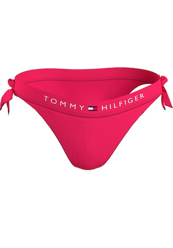 Tommy Hilfiger Swimwear Bikini-Hose »TH SIDE TIE CHEEKY BIKINI«, mit Tommy... kaufen
