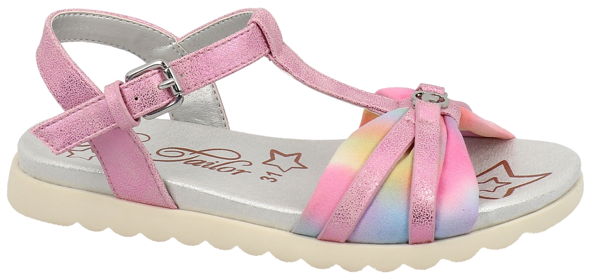 TOM TAILOR Sandale, in Regenbogen-Look kaufen