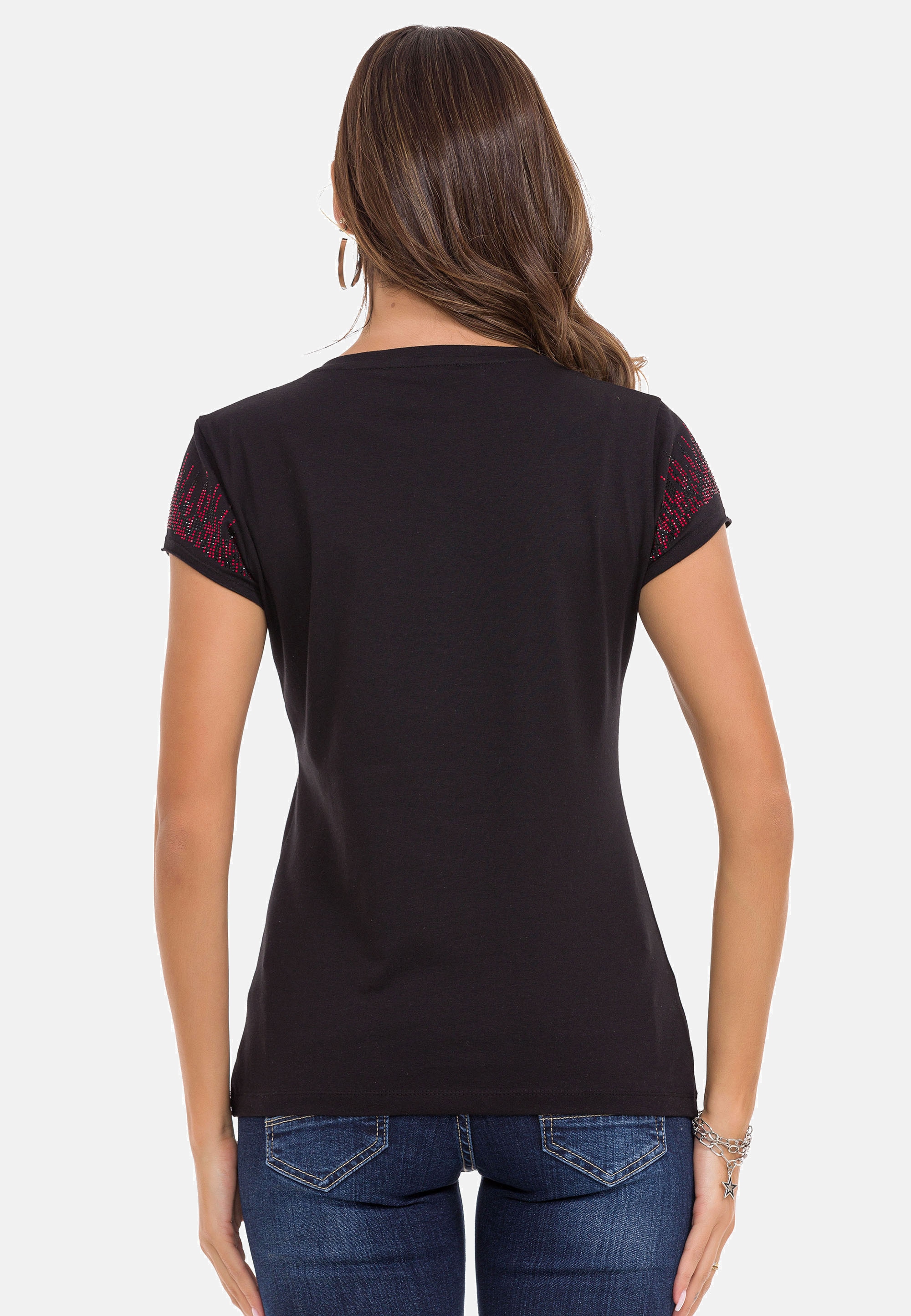 Cipo & Baxx T-Shirt, mit modischem Print bestellen | I\'m walking