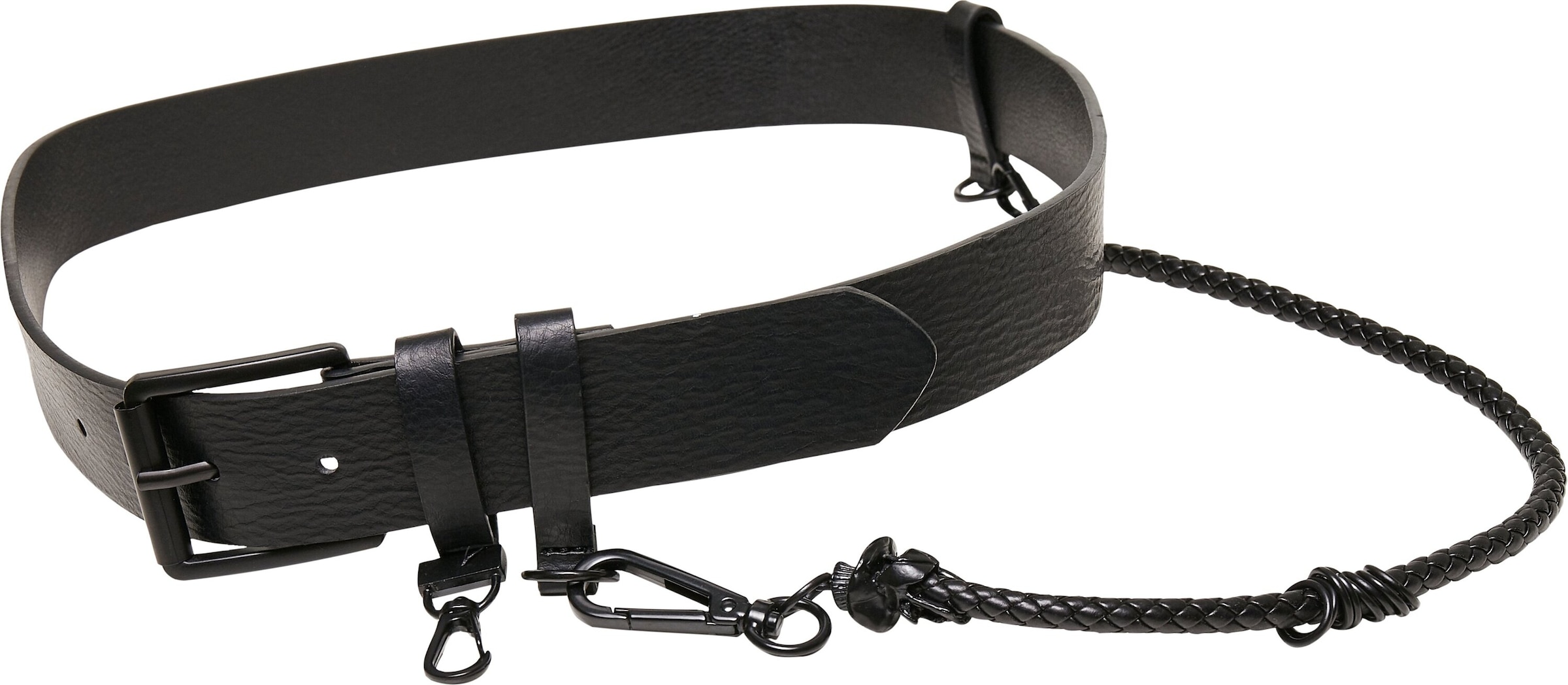 URBAN CLASSICS Hüftgürtel »Accessories Imitation Leather Belt With Key Chain«  kaufen | I'm walking