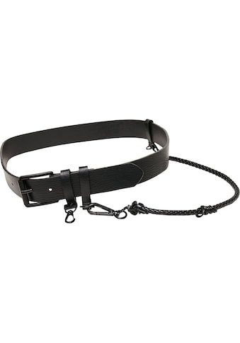 URBAN CLASSICS Hüftgürtel »Accessories Imitation Leather Belt With Key Chain« kaufen