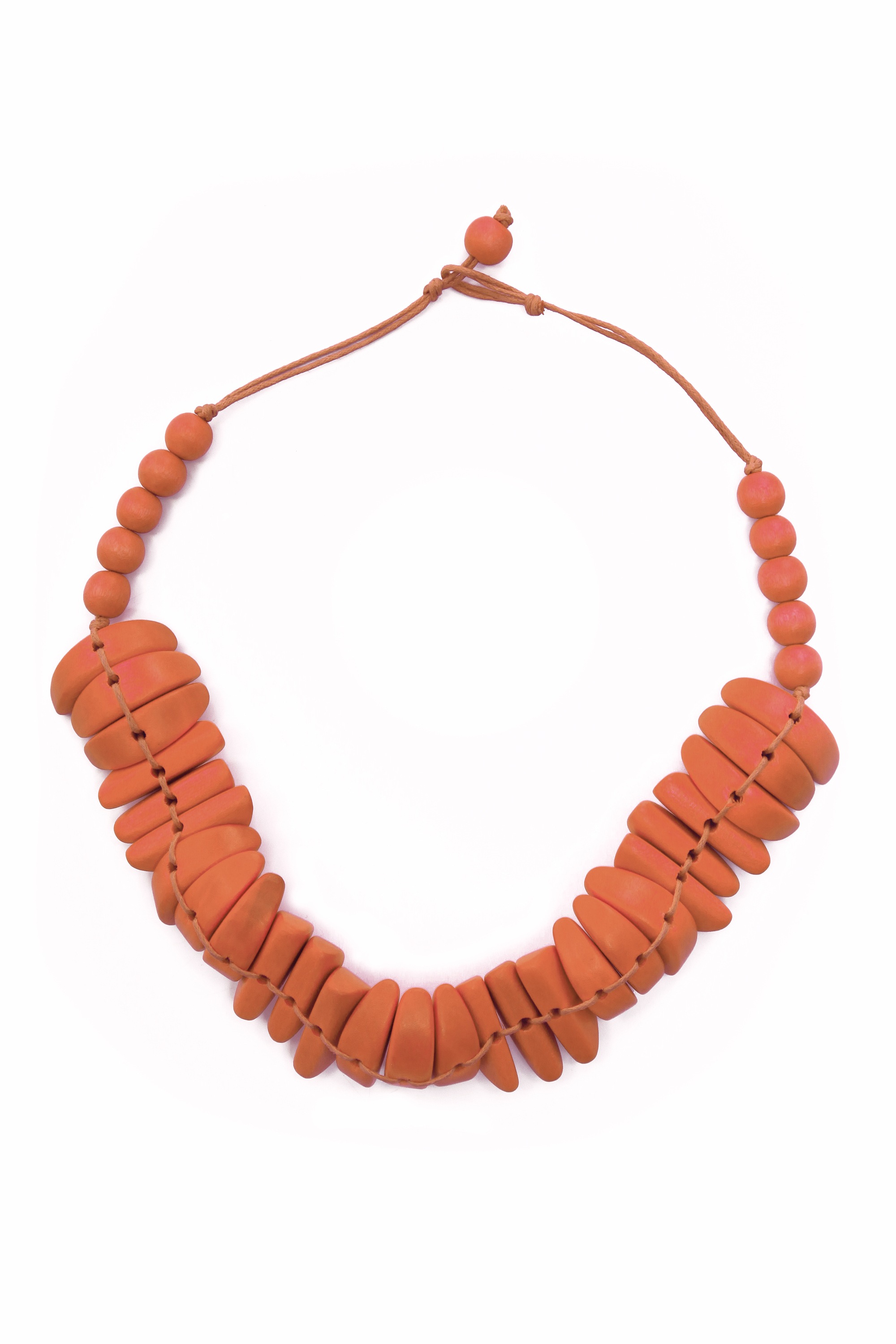 COLLEZIONE ALESSANDRO Kette mit Anhänger »Martina«, trendstarke Kette aus Holz kaufen