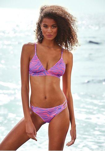 Venice Beach Triangel-Bikini-Top »Fjella«, in zweifarbiger Animal-Optik kaufen