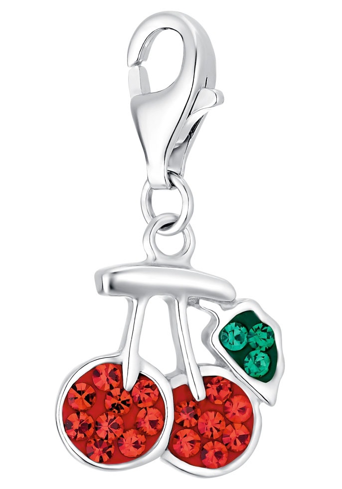 Amor Charm-Einhänger »Kirschen, 2023152«, mit Preciosa Crystal kaufen