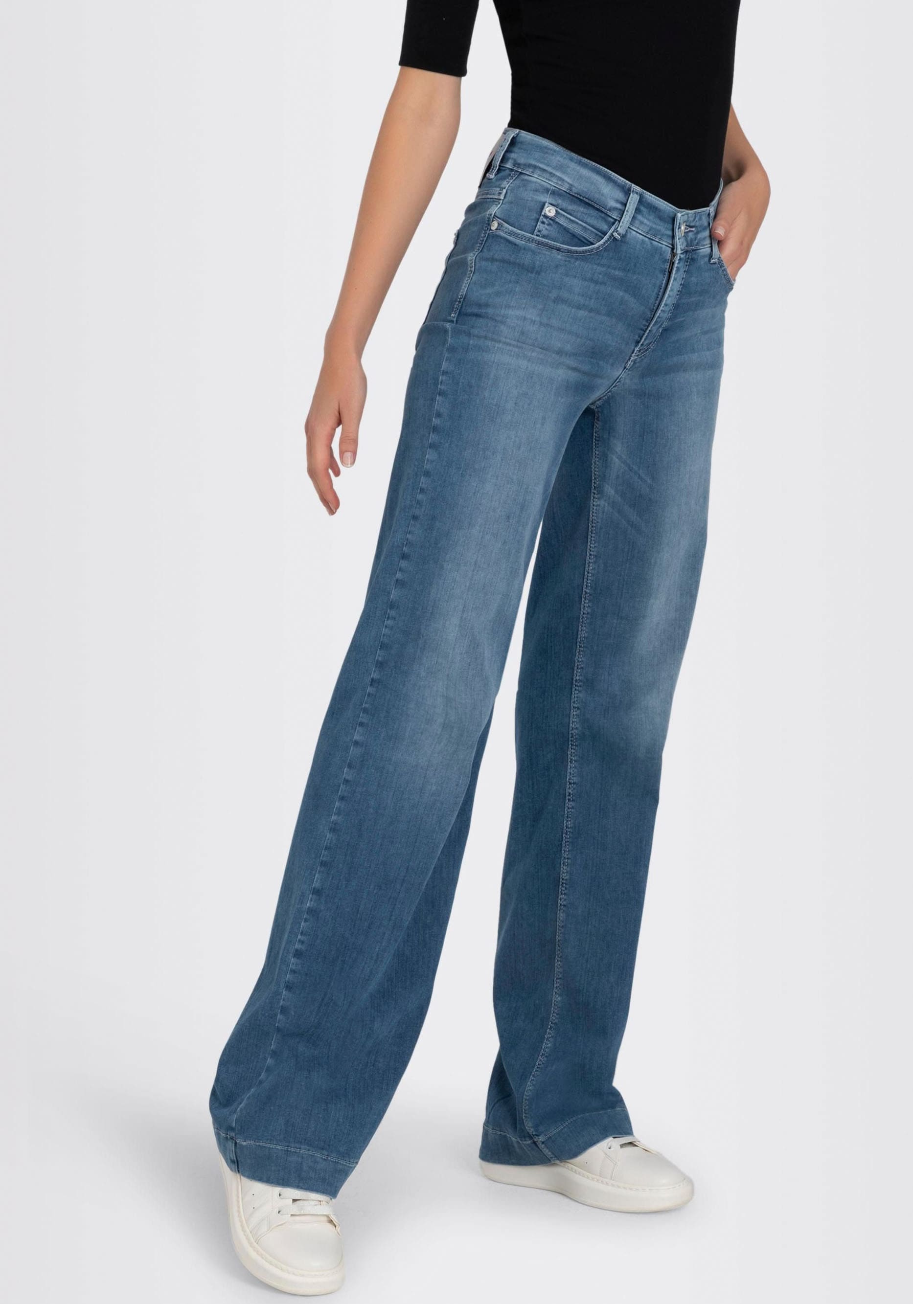 mit walking Bein - kaufen Jeans Stretch »DREAM I\'m WIDE«, Weite weitem MAC online |