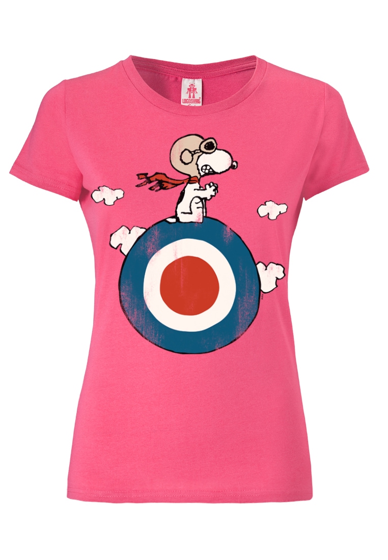 - LOGOSHIRT I\'m niedlichem | T-Shirt Peanuts«, online »Snoopy Frontprint mit walking kaufen