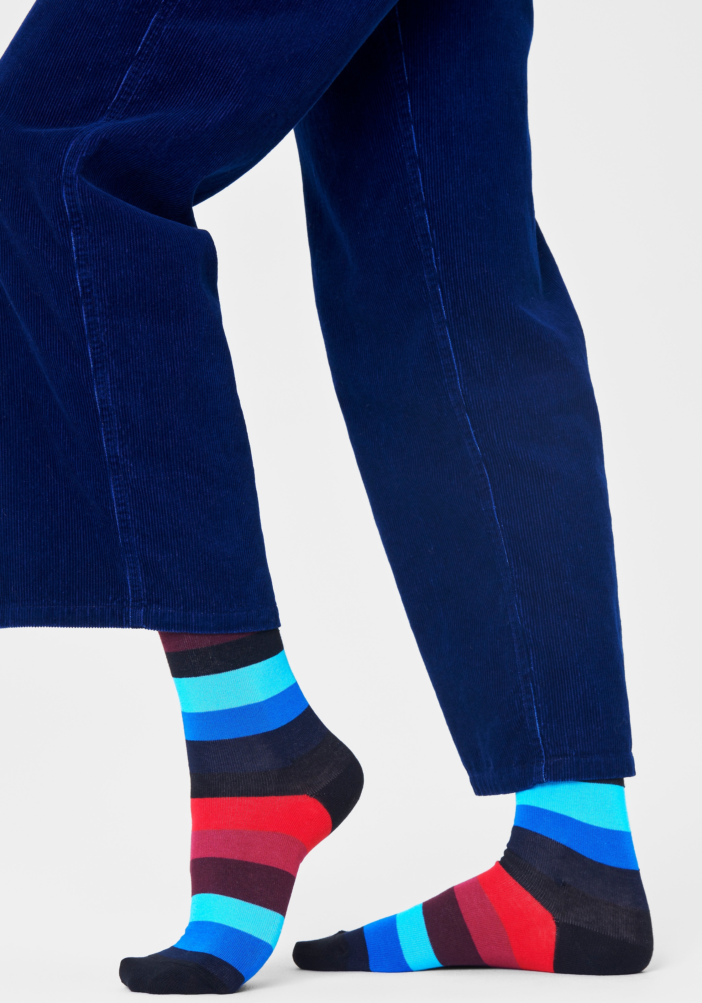 Faded Socken, Onlineshop Happy & Big I\'m Dot | Diamond Socks Paar), Socks im (3 Strip walking &