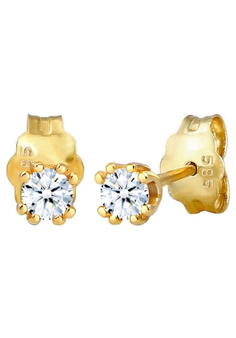 Elli DIAMONDS Paar Ohrstecker »Ohrringe Solitär Stecker Diamant, 0308192818« kaufen