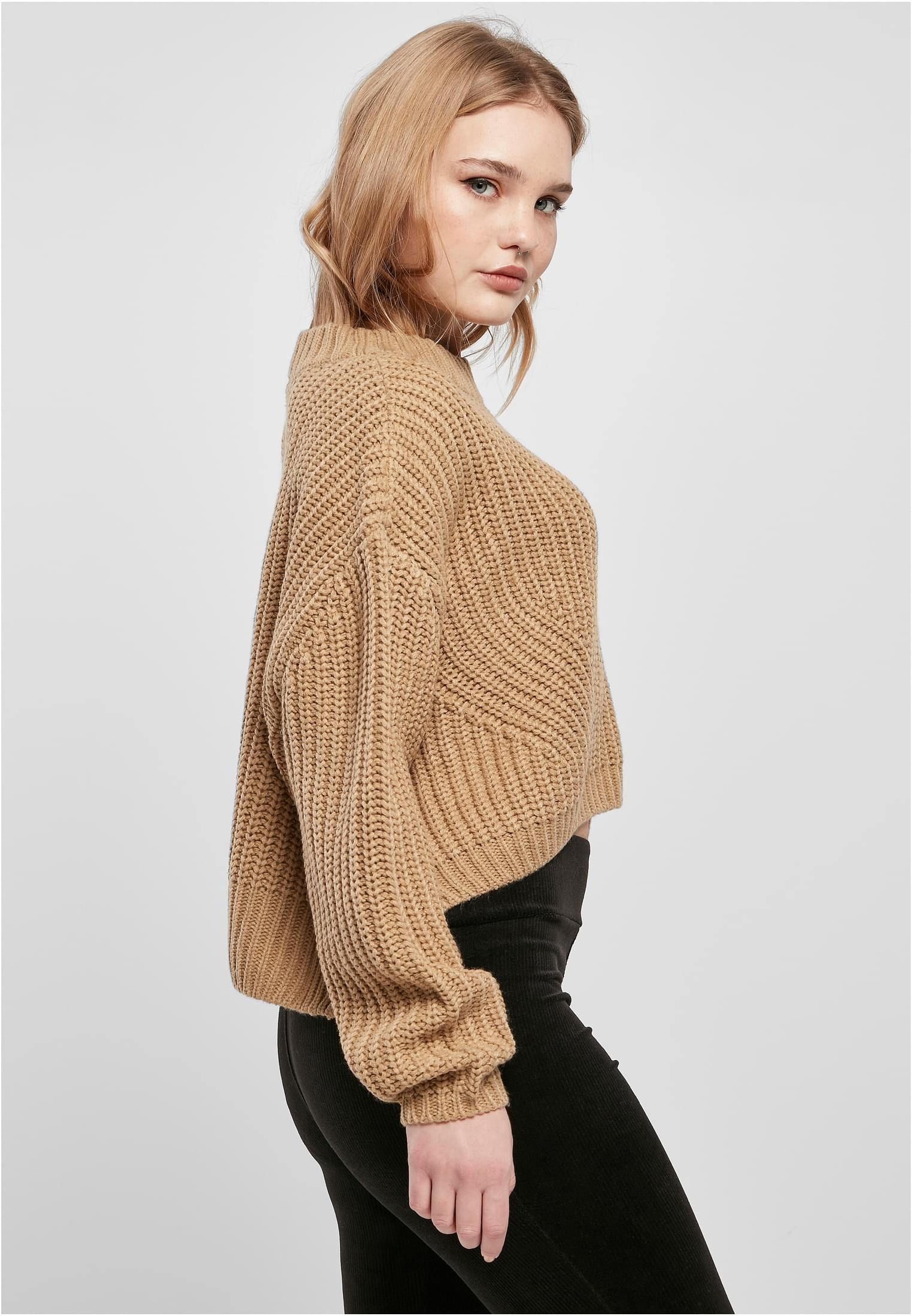 URBAN CLASSICS Kapuzenpullover (1 Ladies tlg.) »Damen Wide Sweater«, bestellen Oversize