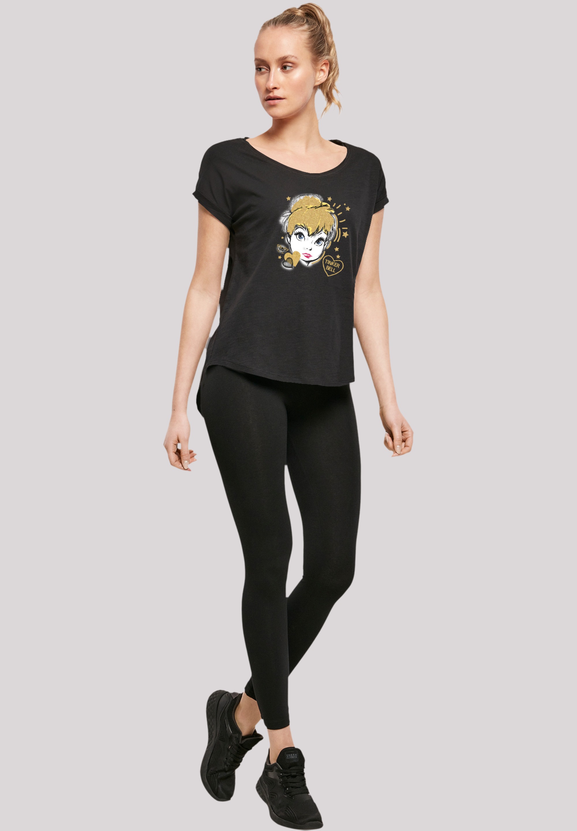 F4NT4STIC T-Shirt »Disney Peter Pan Golden Tink«, Premium Qualität | I\'m  walking