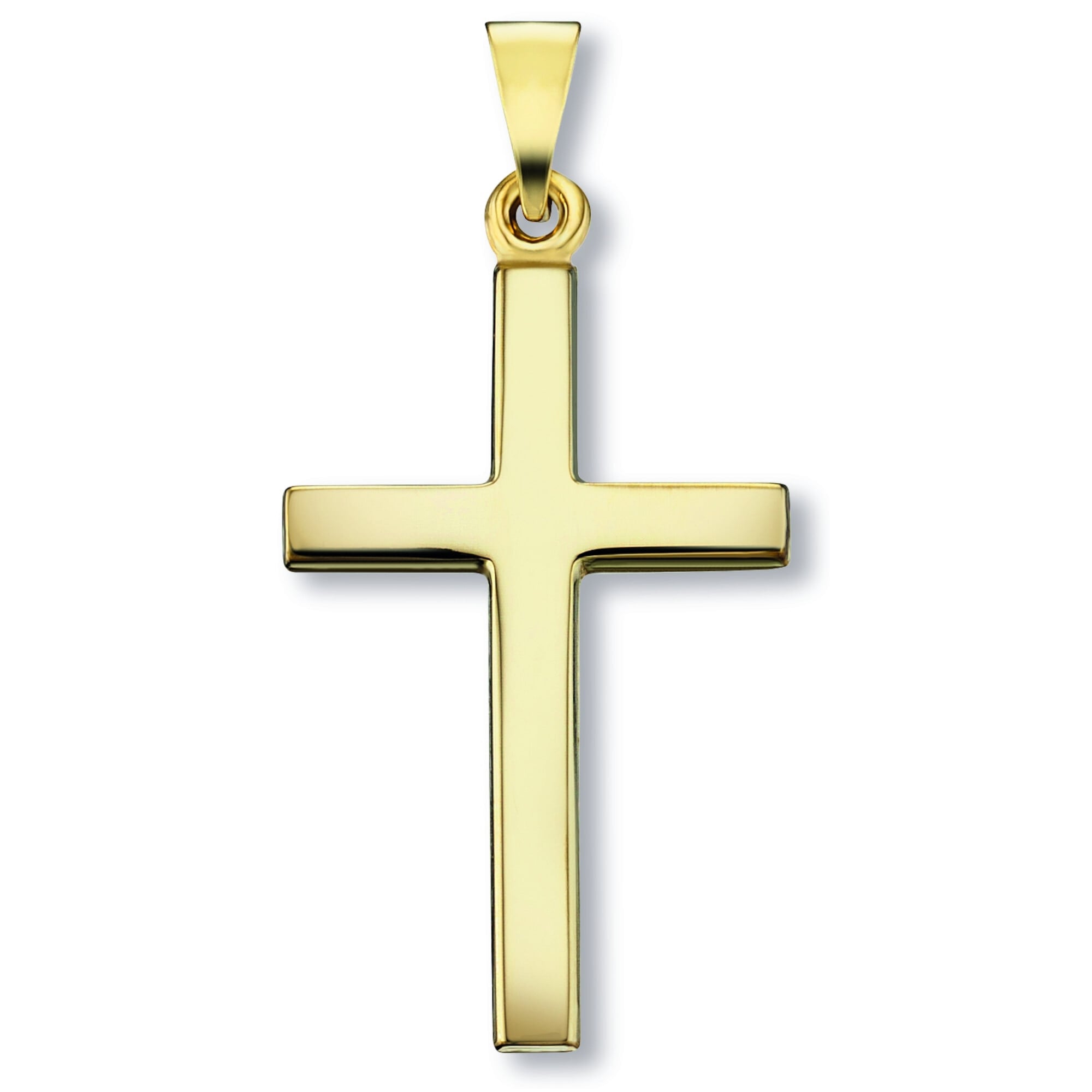 333 verstellbarer ONE Kette Schmuckset Anhänger Onlineshop walking Set »Kreuz mit Halskette im Gelbgold«, mit aus I\'m | ELEMENT Anhänger -