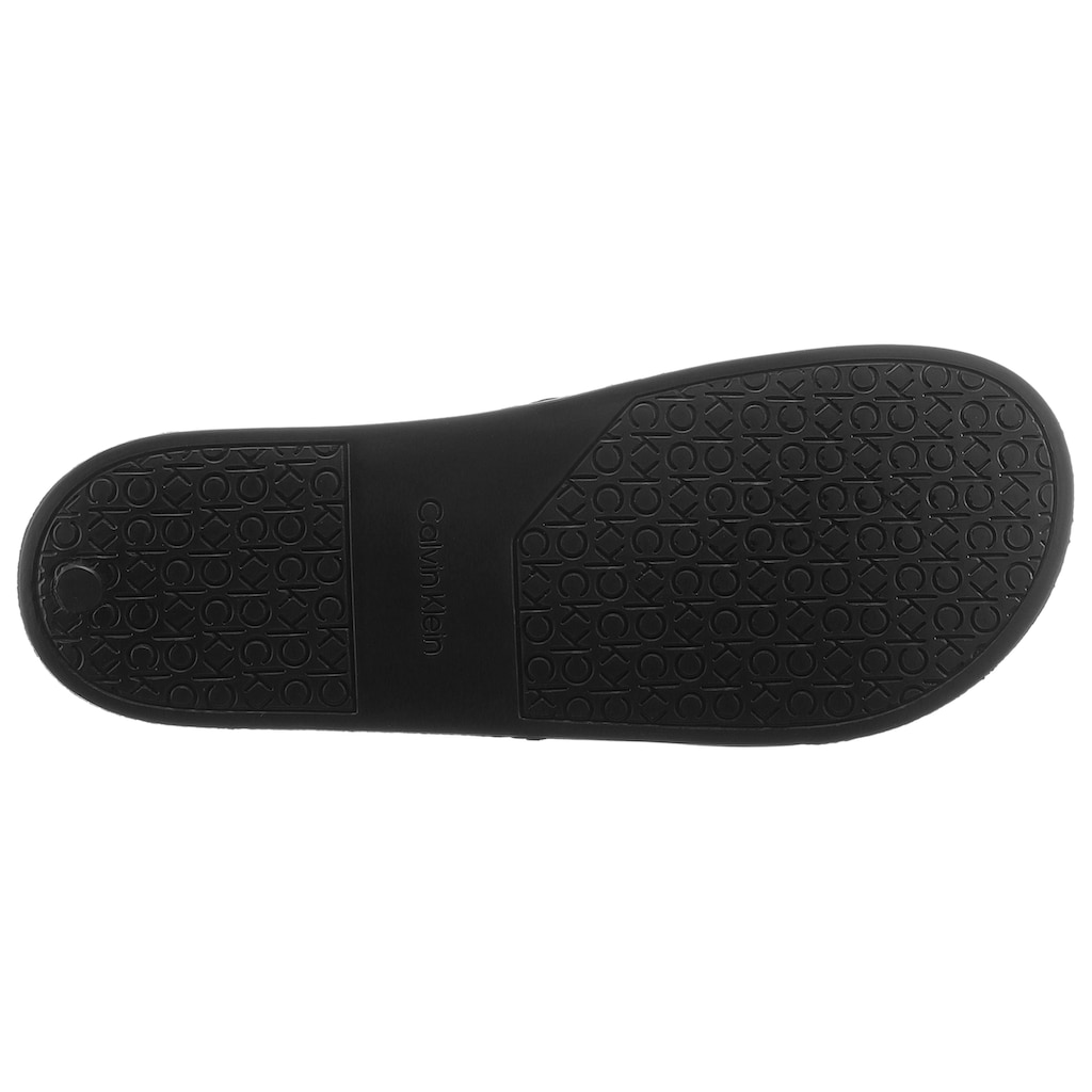 Calvin Klein Badepantolette »ALBERT 14R *I«, mit Logoschriftzügen, Weite E (schmal)