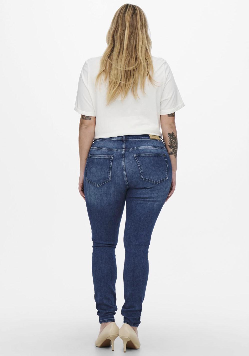ONLY CARMAKOMA Skinny-fit-Jeans »CARWILLY REG SKINNY JEANS DNM REA« online  kaufen | I\'m walking