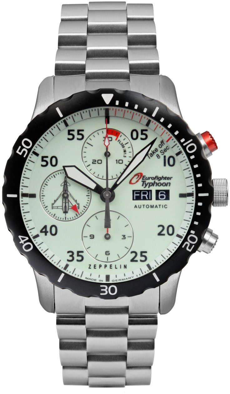 ZEPPELIN Chronograph »Eurofighter Typhoon, ETA Valjoux 7753, Limited Edition, 7218M-5« kaufen