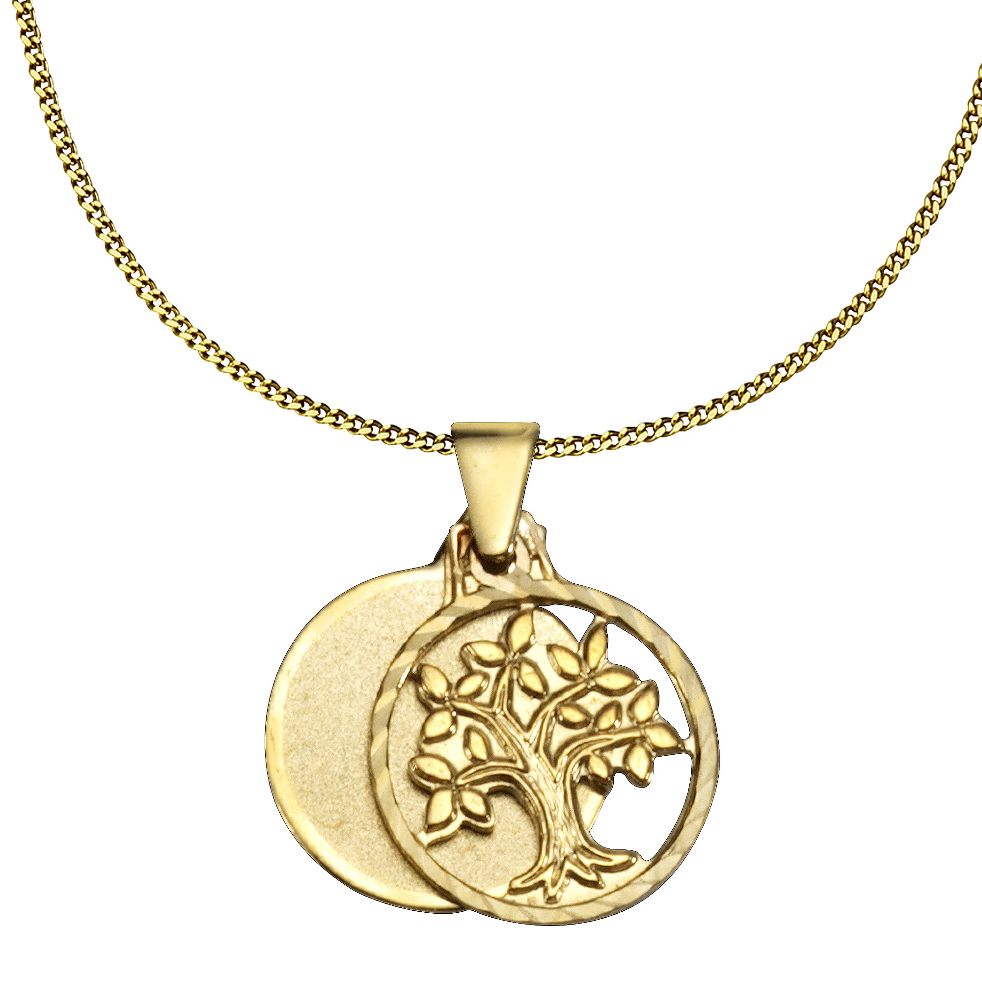 Fascination by Ellen K. Kette mit Anhänger »333/- Gelbgold«, (Set, 2 tlg.) kaufen