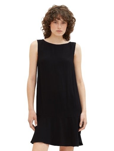 TOM TAILOR Volantkleid Viskose