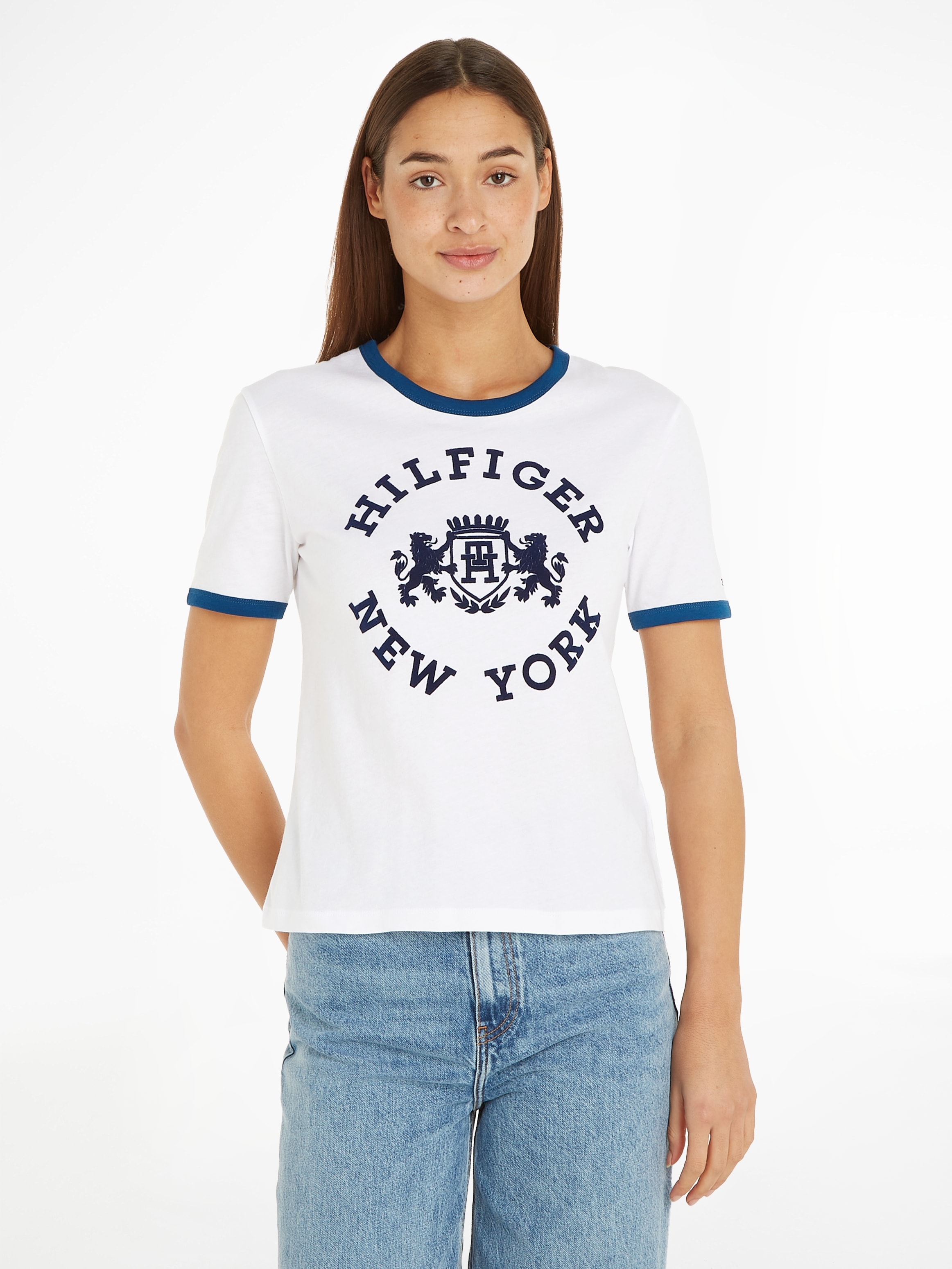 Tommy Hilfiger T-Shirt, mit großem | Markenlogo I\'m walking bestellen