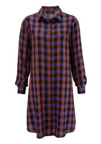 Aniston CASUAL Blusenkleid, im leicht schimmerndem Karo-Dessin kaufen